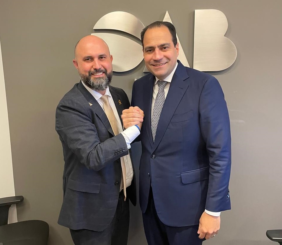 Presidente do CFOAB recebe presidente da OAB/AP e fortalece apoio à advocacia amapaense